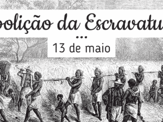 Dia 13 de maio, quando aconteceu o dia da abolição da escravatura