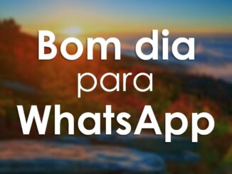 Que não gosta de uma mensagem de bom dia para whatsapp???