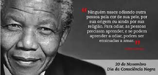 O dia da consciência negra é 20 de novembro