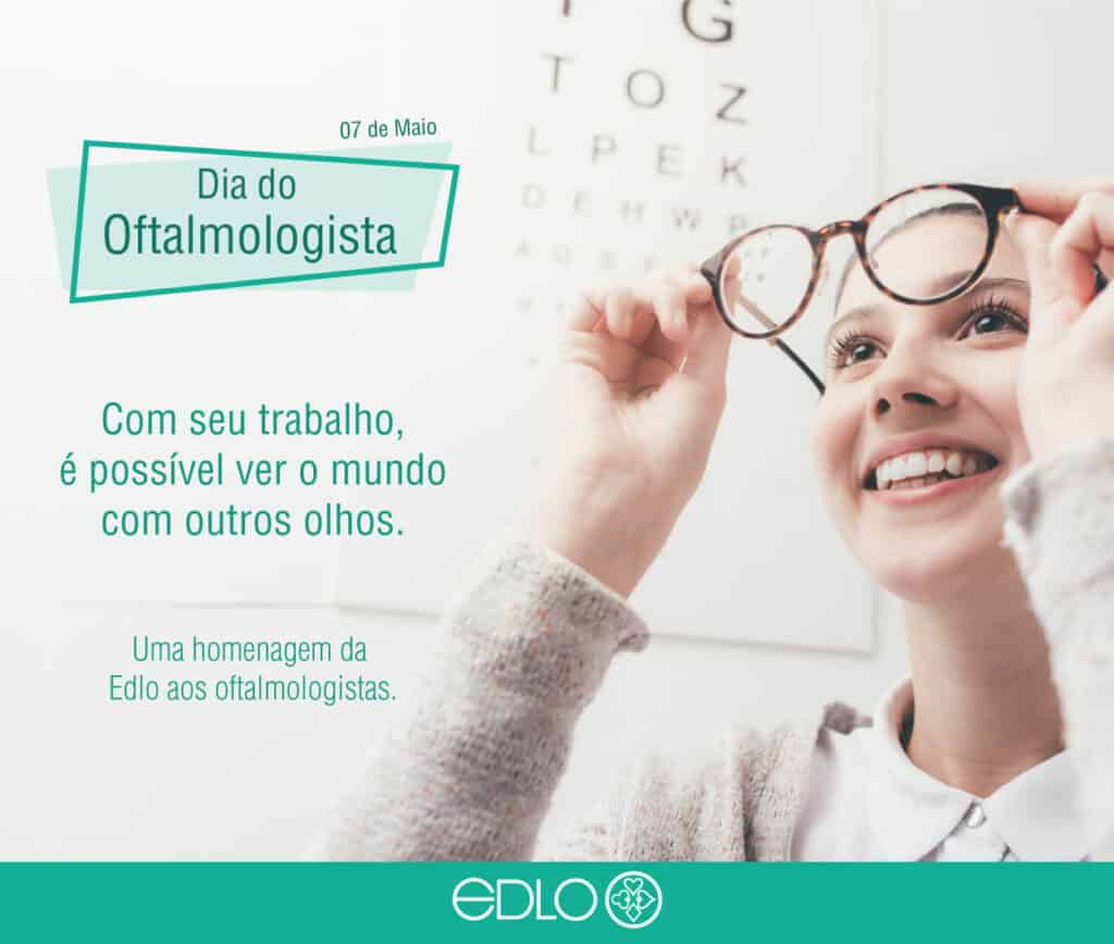 Dia do oftalmologista, comemoremos com ele esse dia tão importante.