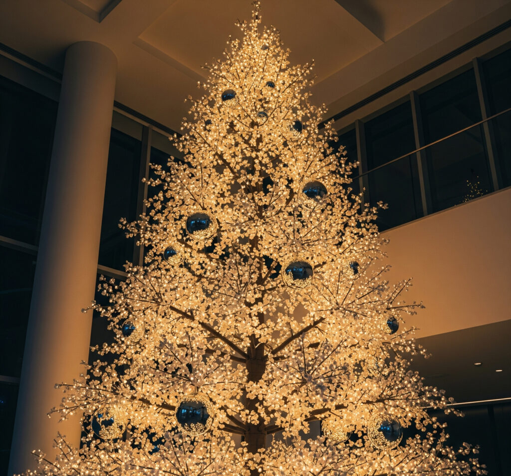 uma gigante arvore para sua decoração de natal 2025