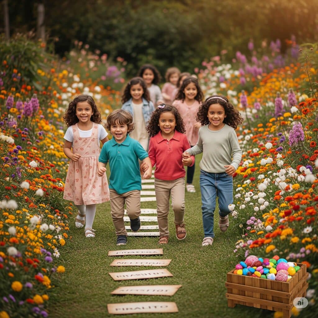muita correria no dia das crianças