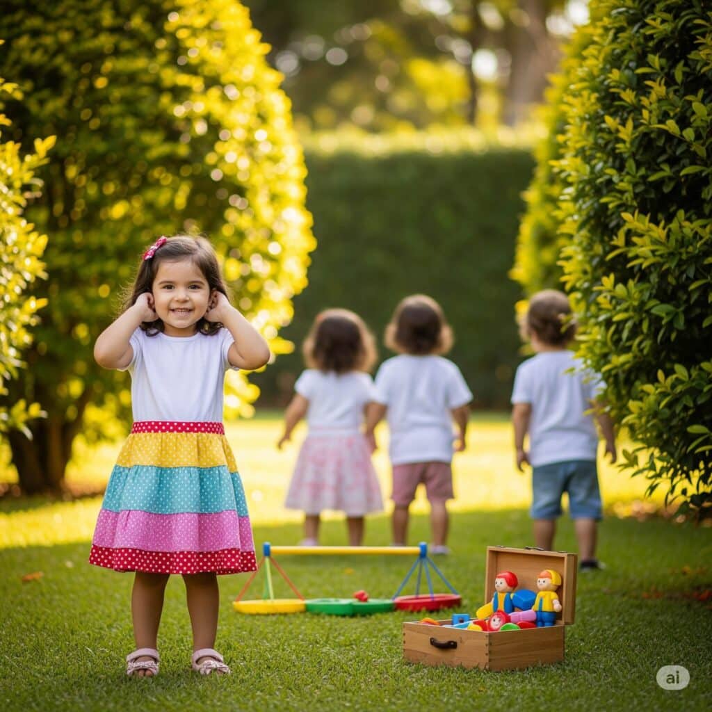 muitas brincadeiras no dia das crianças 2025